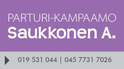 Parturi-Kampaamo Saukkonen A. logo